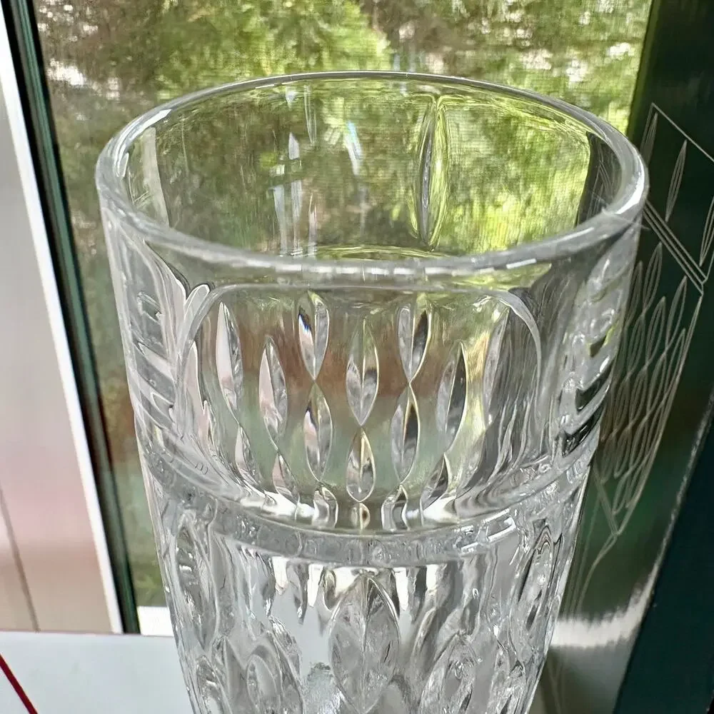 Ralph Lauren Aston Crystal Champagne Flutes Set of 2 with Original Box